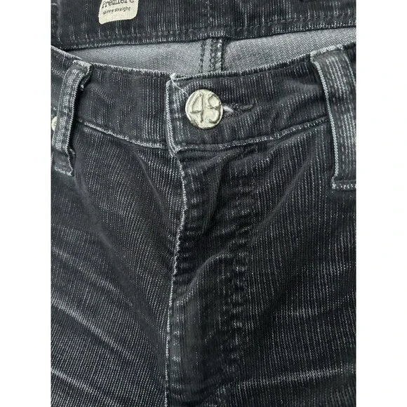 AG Adriano Goldschmied Pants Womens 29R Premiere Skinny Straight Corduroy Gray - Picture 4 of 12
